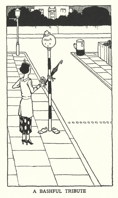 Utangaç bir haraç (lito) by William Heath Robinson