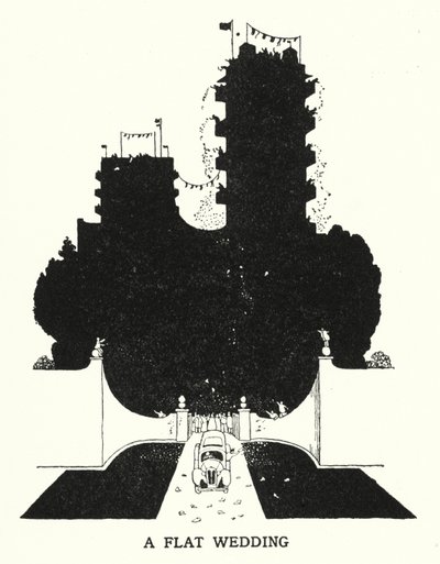 Düz Bir Düğün (lito) by William Heath Robinson