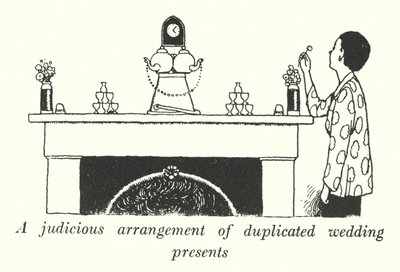 Kopyalanmış düğün hediyelerinin makul bir düzenlemesi (lito) by William Heath Robinson