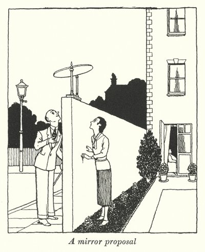 Bir ayna önerisi (lito) by William Heath Robinson