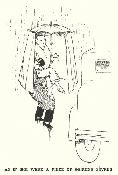 Sanki hakiki bir sevr (lito) parçasıymış gibi by William Heath Robinson