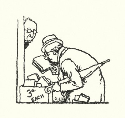 Göz atma (lito) by William Heath Robinson