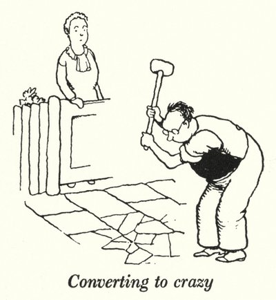 Çılgınlığa dönüştürme (lito) by William Heath Robinson