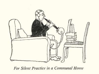 Ortak Bir Evde Sessiz Uygulama için (lito) by William Heath Robinson
