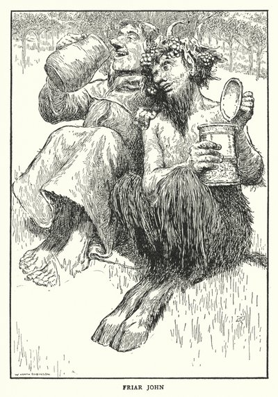 Rahip John (lito) by William Heath Robinson
