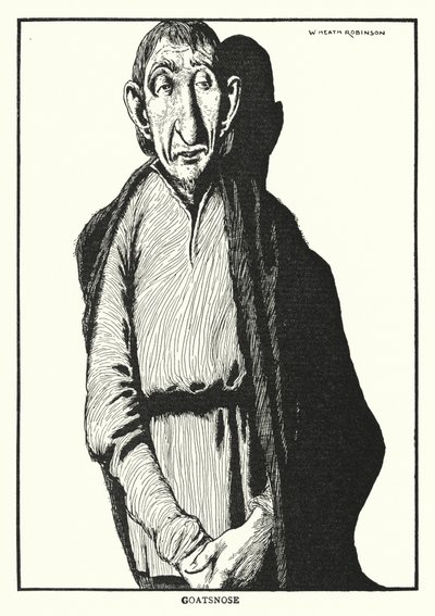 Keçi burnu (lito) by William Heath Robinson