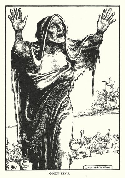 Goody Penia (lito) by William Heath Robinson