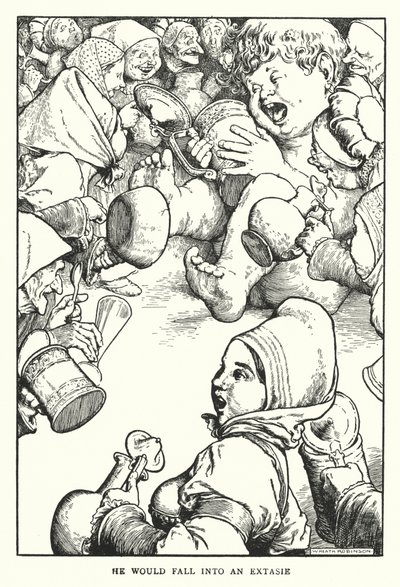 Bir extasie (lito) içine düşecekti by William Heath Robinson