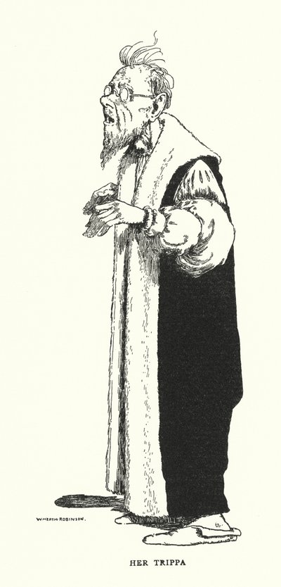 Her Trippa (litho) by William Heath Robinson