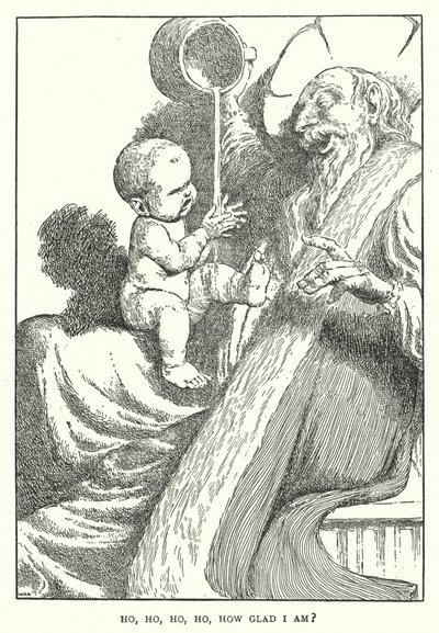 Ho, ho, ho, ho, ne kadar sevindim? (lito) by William Heath Robinson