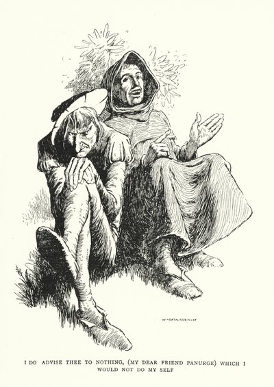 sana hiçbir şey tavsiye etmiyorum by William Heath Robinson