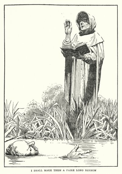 Onlara uzun bir vaaz yapacağım (lito) by William Heath Robinson