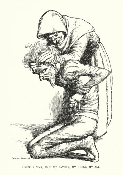 Batarım batarım hah babam amcam her şeyim by William Heath Robinson