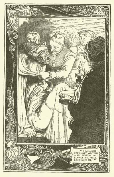 Don Kişot (lito) için çizim by William Heath Robinson