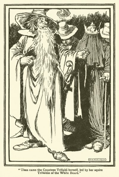 Don Kişot (lito) için çizim by William Heath Robinson