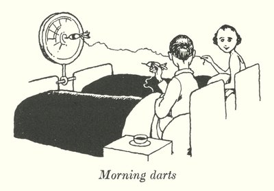 Sabah dart (lito) by William Heath Robinson