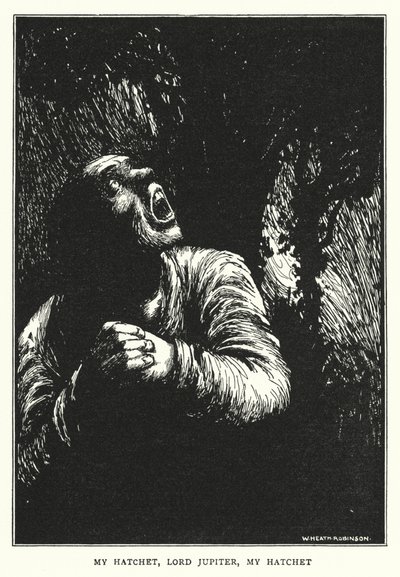 Baltam, Lord Jüpiter, baltam (lito) by William Heath Robinson