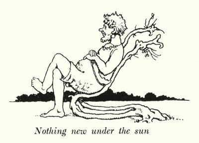 Güneşin altında yeni bir şey yok (lito) by William Heath Robinson