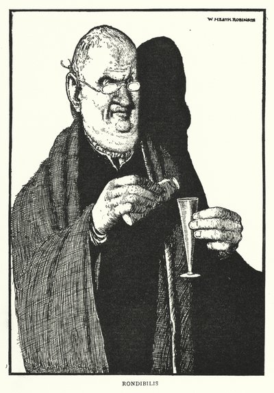 Rondibilis (litografi) by William Heath Robinson