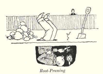Kök Budama (lito) by William Heath Robinson