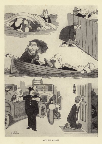 çalıntı öpücükler by William Heath Robinson