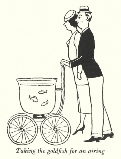 Japon balığını havalandırmak için almak (lito) by William Heath Robinson