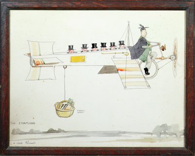 Eton Uçağı by William Heath Robinson