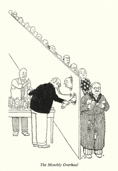 Aylık Revizyon (lito) by William Heath Robinson