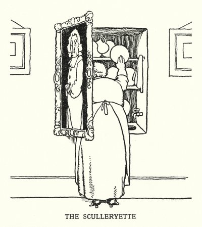 Sculleryette (lito) by William Heath Robinson