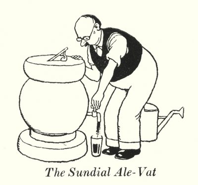 Güneş Saati Ale-Vat (lito) by William Heath Robinson