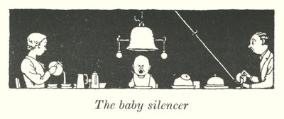 Bebek susturucu (lito) by William Heath Robinson