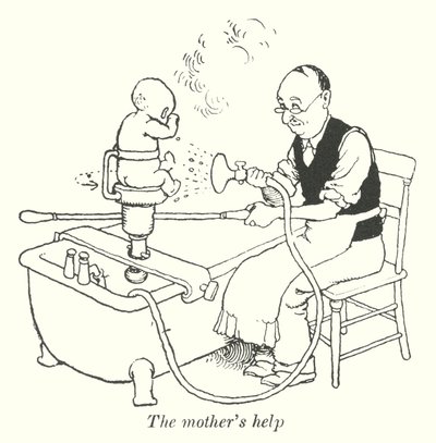 Annenin yardımı (lito) by William Heath Robinson