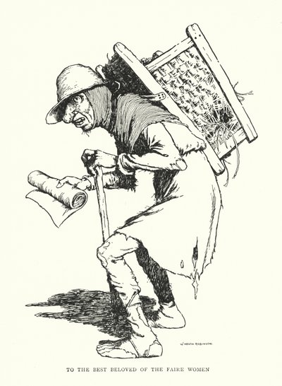 Faire kadınların en sevdiğine (lito) by William Heath Robinson