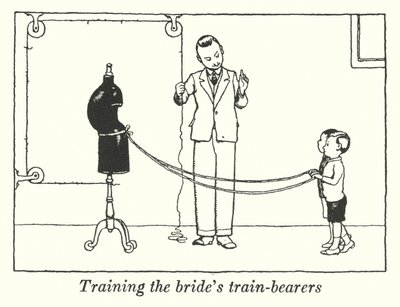 Gelinin tren taşıyıcılarını eğitmek (lito) by William Heath Robinson