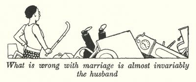 Evliliğin nesi yanlış hemen hemen her zaman kocadır (lito) by William Heath Robinson