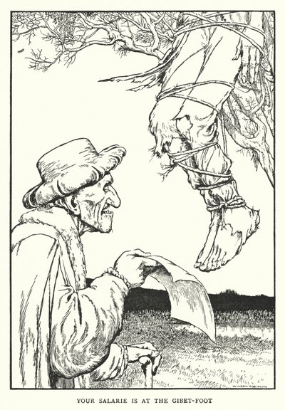 Maaşın darağacında (lito) by William Heath Robinson