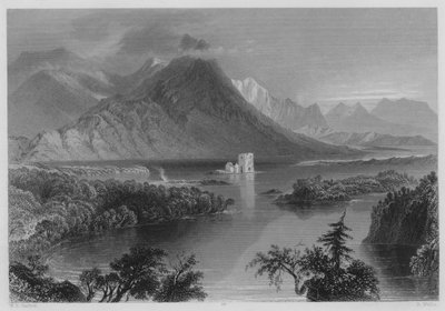 Ballynahinch (gravür) by William Henry (after) Bartlett