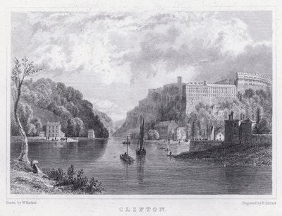 Clifton (gravür) by William Henry (after) Bartlett