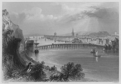 Waterford (gravür) by William Henry (after) Bartlett
