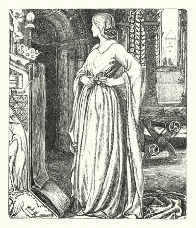 Godiva (gravür) by William Henry (after) Hunt