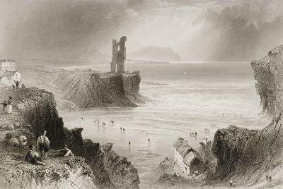 Ballybunnion, Kerry, İrlanda, George Virtue, 1860