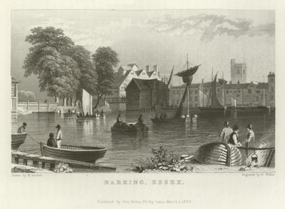 Havlama, Essex by William Henry Bartlett