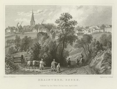 Beyin Ağacı, Essex by William Henry Bartlett