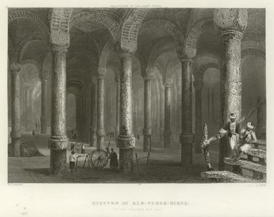 Philoxenos Sarnıcı, Konstantinopolis by William Henry Bartlett