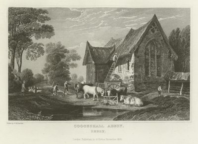 Coggeshall Manastırı, Essex by William Henry Bartlett