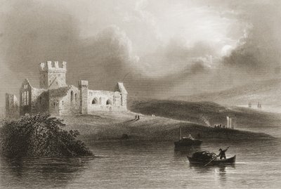 Dunbrody Manastırı, County Wexford, İrlanda, George Virtue, 1860