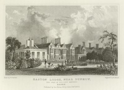 Easton Lodge, Great Dunmow yakınında, Vikont Maynard, Essex