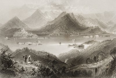 Glengarriff, County Cork, İrlanda, George Virtue, 1860