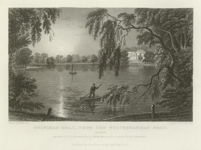 Gosfield Hall, Weathersfield Road, Essex, EG Barnard