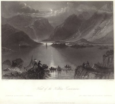 Katiller Başkanı, Connemara by William Henry Bartlett